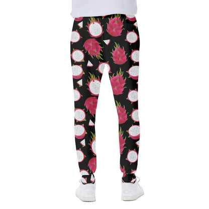 Pitaya Pattern Print Scuba Joggers