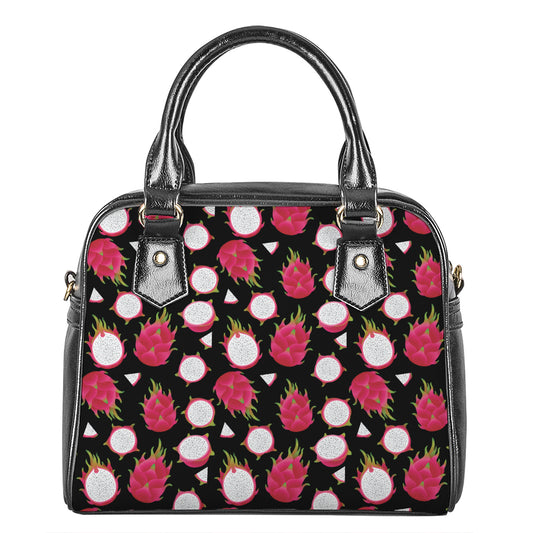 Pitaya Pattern Print Shoulder Handbag