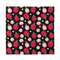 Pitaya Pattern Print Silk Bandana