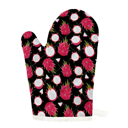 Pitaya Pattern Print Single Oven Mitt