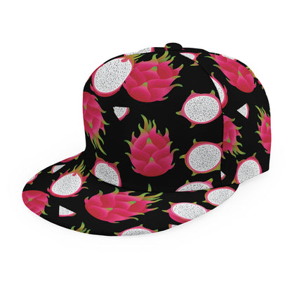 Pitaya Pattern Print Snapback Cap