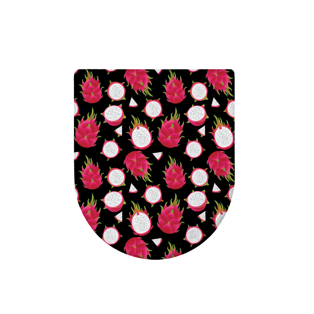 Pitaya Pattern Print Toilet Lid Cover