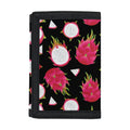 Pitaya Pattern Print Trifold Wallet