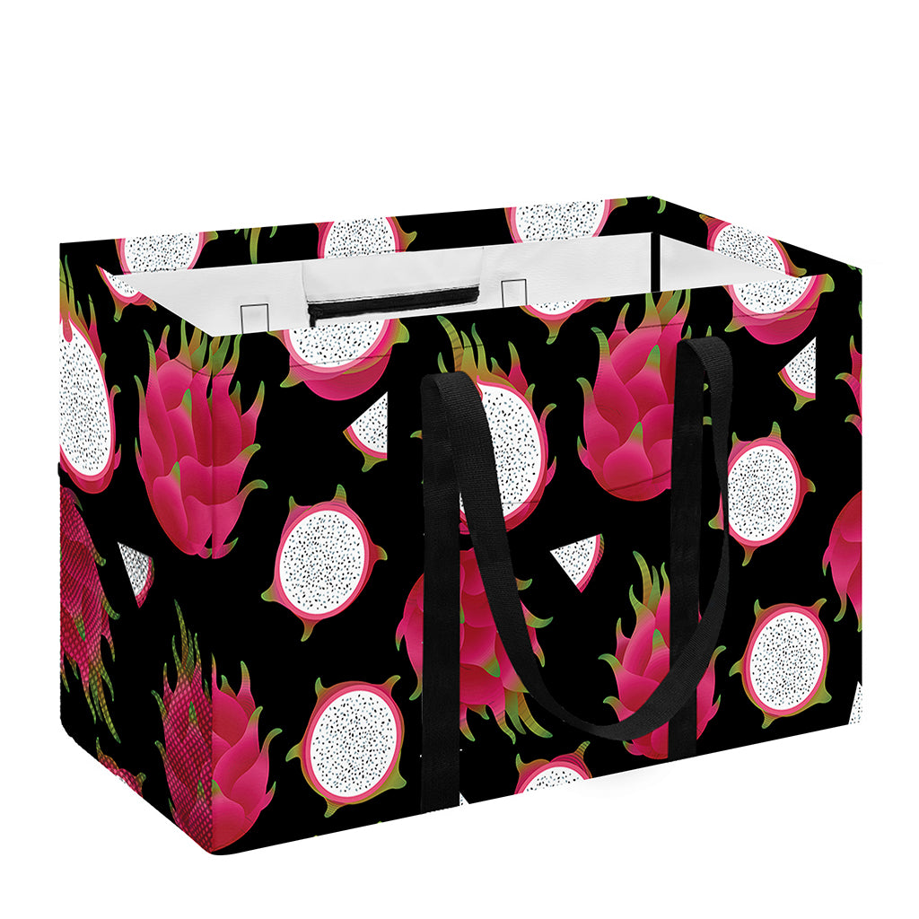 Pitaya Pattern Print Utility Tote Bag