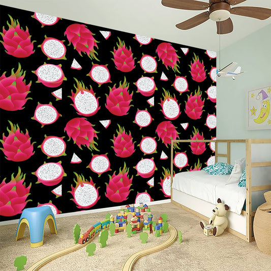 Pitaya Pattern Print Wall Sticker