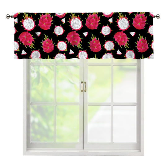Pitaya Pattern Print Window Valance