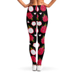 Pitaya Pattern Print Women's Leggings