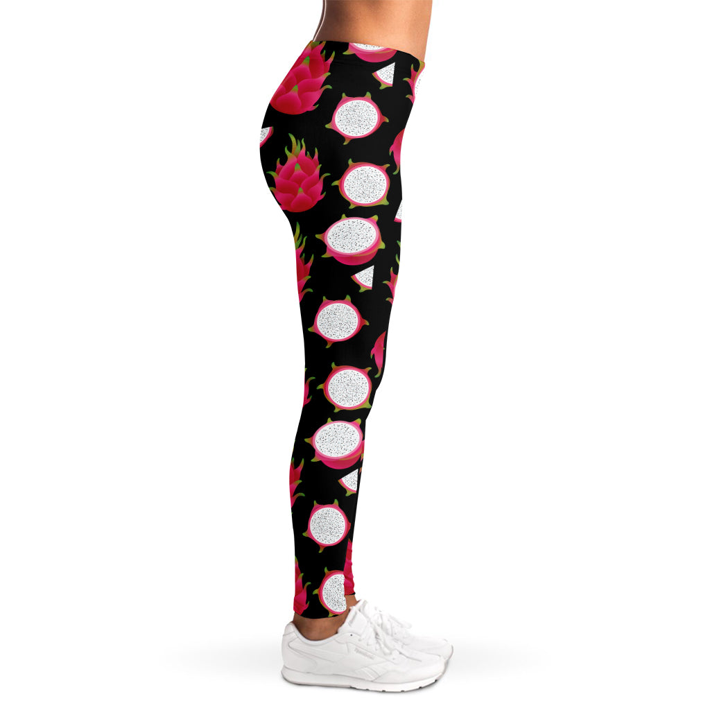 Pitaya Pattern Print Women's Leggings