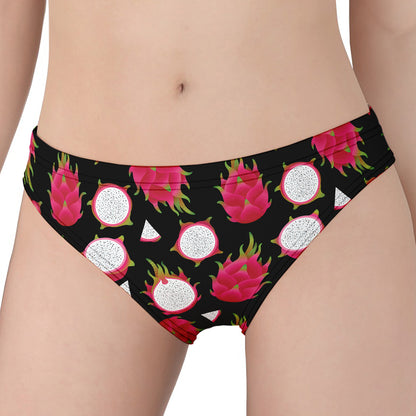 Pitaya Pattern Print Women's Panties