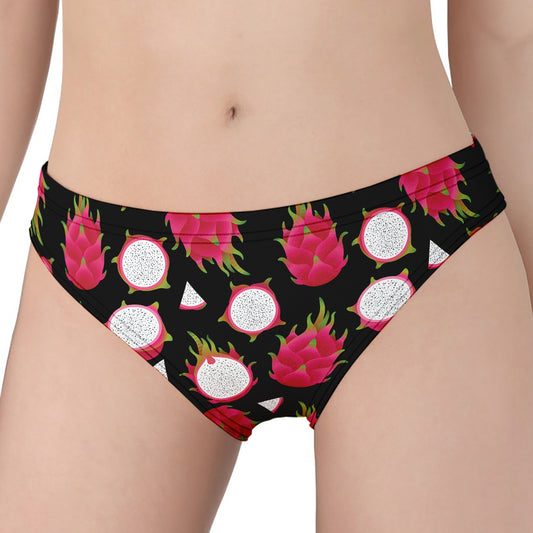 Pitaya Pattern Print Women's Panties