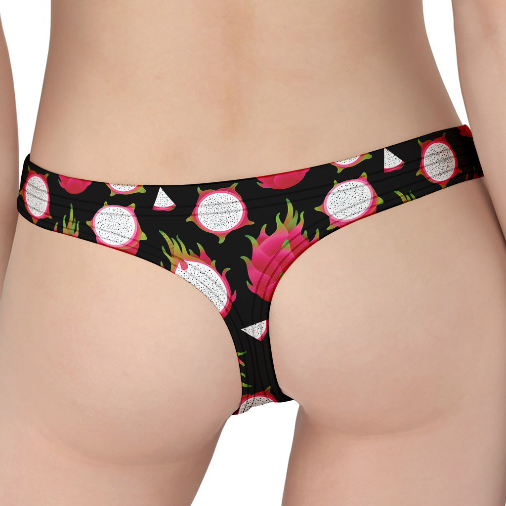 Pitaya Pattern Print Women's Thong