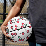 Pixel Cherry Pattern Print Basketball