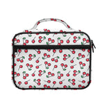 Pixel Cherry Pattern Print Briefcase Bible Bag