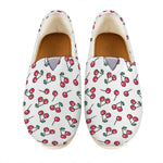 Pixel Cherry Pattern Print Casual Shoes