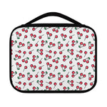 Pixel Cherry Pattern Print Classic Bible Case