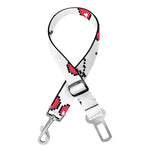 Pixel Cherry Pattern Print Dog Seat Belt