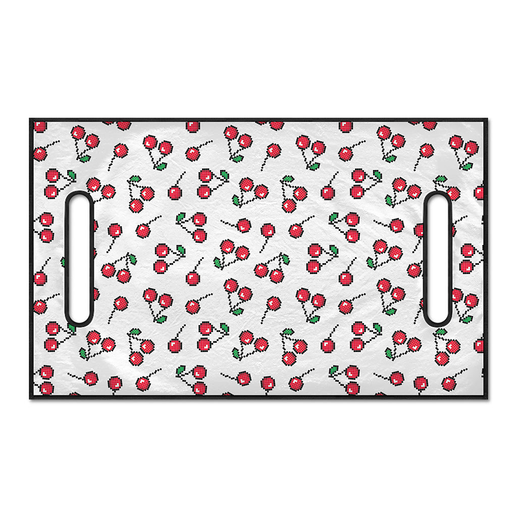 Pixel Cherry Pattern Print Golf Cart Seat Cover