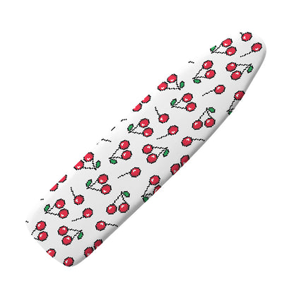 Pixel Cherry Pattern Print Ironing Board Cover