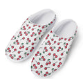 Pixel Cherry Pattern Print Mesh Casual Shoes