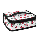 Pixel Cherry Pattern Print Small Lunch Bag