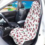 Pixel Cherry Pattern Print Waterproof Car Seat Cover