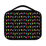 Pixel Christmas Lights Print Classic Bible Case