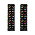 Pixel Christmas Lights Print Handle Covers