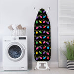 Pixel Christmas Lights Print Ironing Board Cover