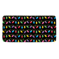 Pixel Christmas Lights Print Towel