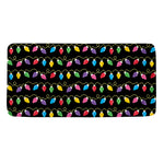 Pixel Christmas Lights Print Towel