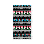 Pixel Christmas Santa Claus Print Baby Crib Sheet