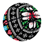 Pixel Christmas Santa Claus Print Basketball