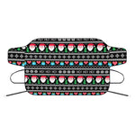 Pixel Christmas Santa Claus Print Car Windshield Snow Cover