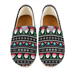 Pixel Christmas Santa Claus Print Casual Shoes