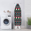 Pixel Christmas Santa Claus Print Ironing Board Cover