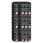 Pixel Christmas Santa Claus Print Refrigerator Handle Covers