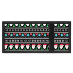 Pixel Christmas Santa Claus Print Trifold Wallet