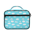 Pixel Cloud Pattern Print Briefcase Bible Bag