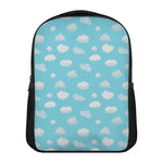 Pixel Cloud Pattern Print Casual Backpack