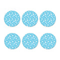 Pixel Cloud Pattern Print Coaster Set