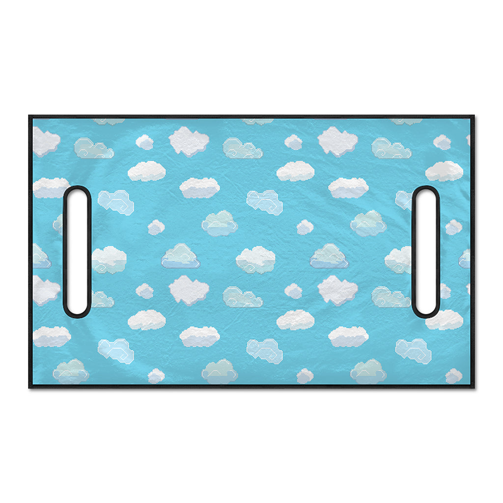 Pixel Cloud Pattern Print Golf Cart Seat Cover