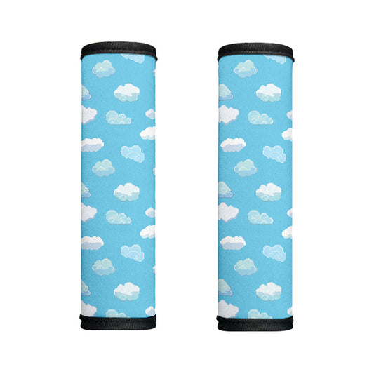 Pixel Cloud Pattern Print Handle Covers