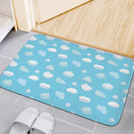 Pixel Cloud Pattern Print Indoor Door Mat