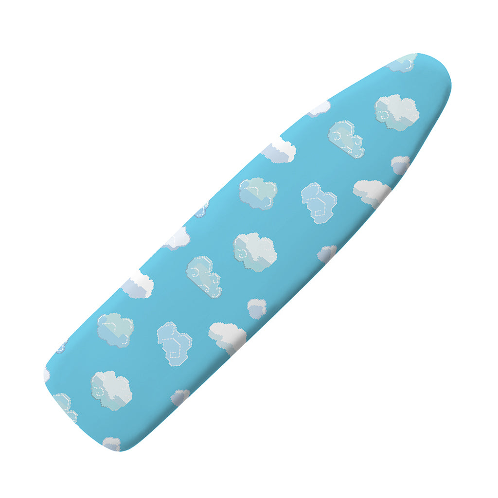 Pixel Cloud Pattern Print Ironing Board Cover