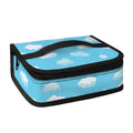 Pixel Cloud Pattern Print Small Lunch Bag