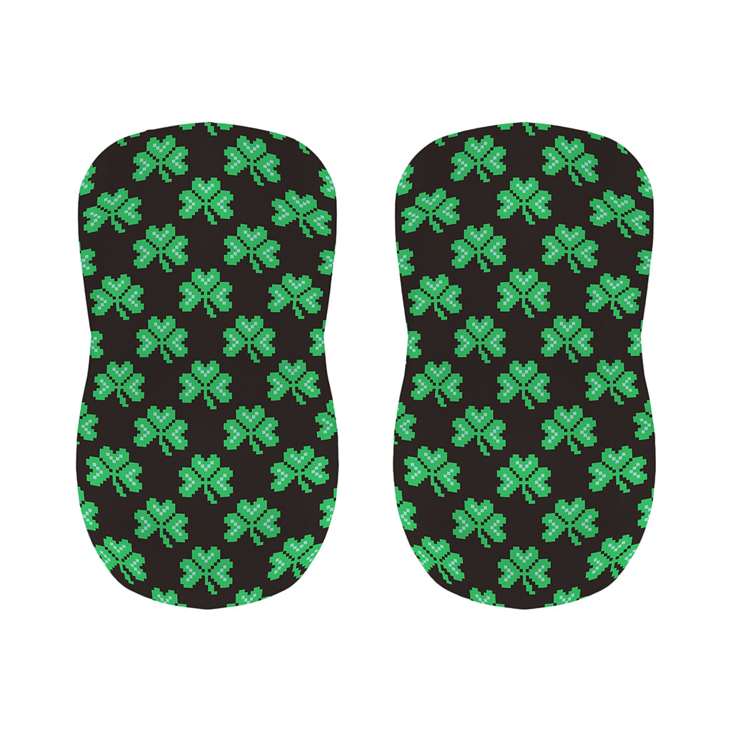 Pixel Clover St. Patrick's Day Print Bar Stool Covers
