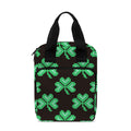 Pixel Clover St. Patrick's Day Print Bible Tote Bag