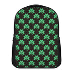 Pixel Clover St. Patrick's Day Print Casual Backpack