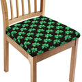 Pixel Clover St. Patrick's Day Print Chair Cushion Cover