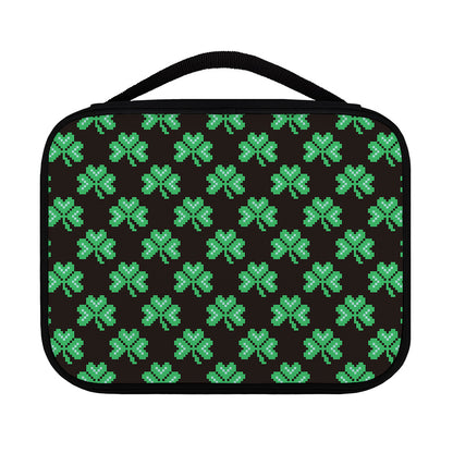 Pixel Clover St. Patrick's Day Print Classic Bible Case
